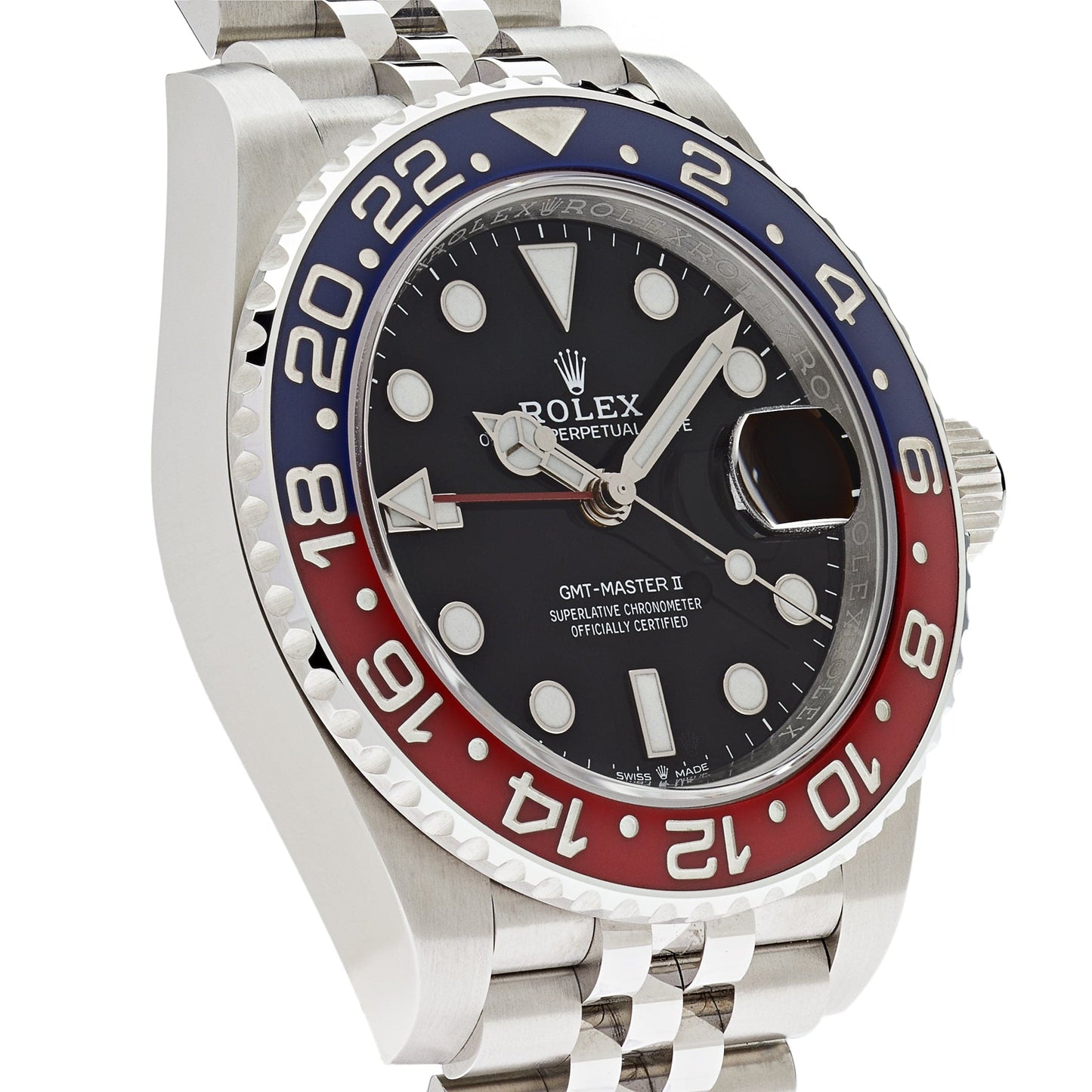 2025 Watch GMT-Master II 126710BLRO 'Pepsi' Stainless Steel Black Dial Jubilee (2024)