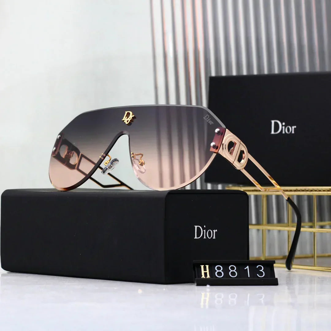 2025 Vintage One-Piece Sunglasses H8813