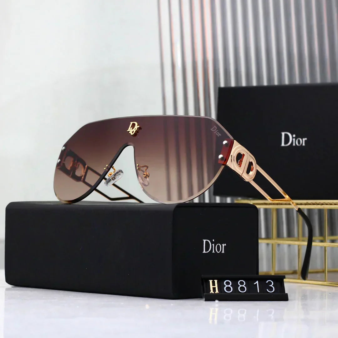 2025 Vintage One-Piece Sunglasses H8813