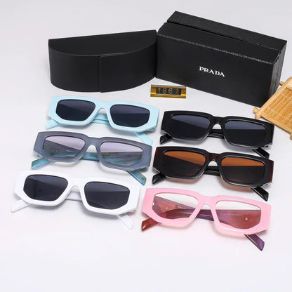 PEADA Retro Polygonal Mesh Unisex Sunglasses 1861