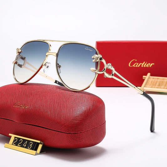 2025 Fashion oval sunglasses 2243