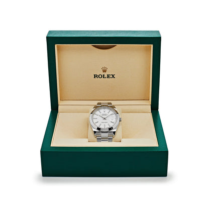 2025 Watch Datejust 126300 Stainless Steel White Dial Oyster