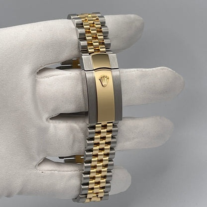 2025 Watch Datejust 126333 'Wimbledon' Yellow Gold Stainless Steel Slate Jubilee