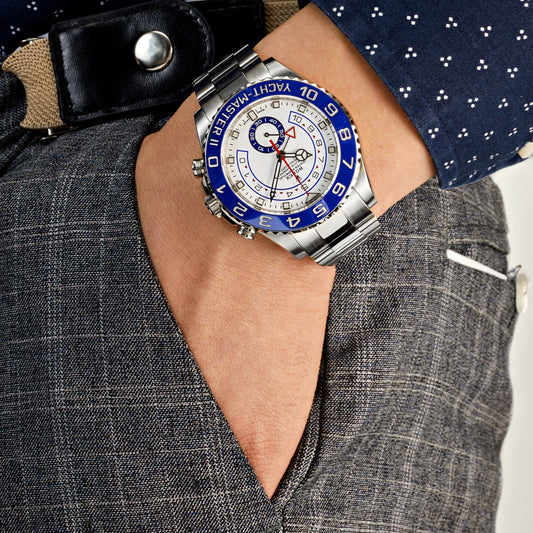 2025 Watch Yacht-Master II 116680 Stainless Steel White Dial (2021)