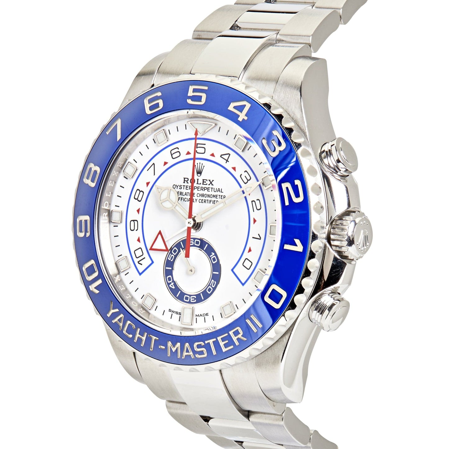 2025 Watch Yacht-Master II 116680 Stainless Steel White Dial (2021)