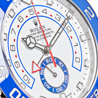 2025 Watch Yacht-Master II 116680 Stainless Steel White Dial (2021)